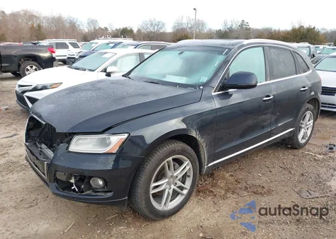 2017 Audi Q5 2.0T Premium from USA, damaged, VIN WA1L2AFP0HA062239